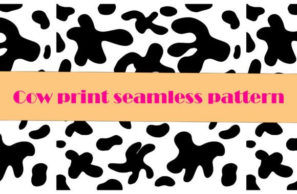 Black and White Cow Print Pattern Review for Real Embroidery Projects