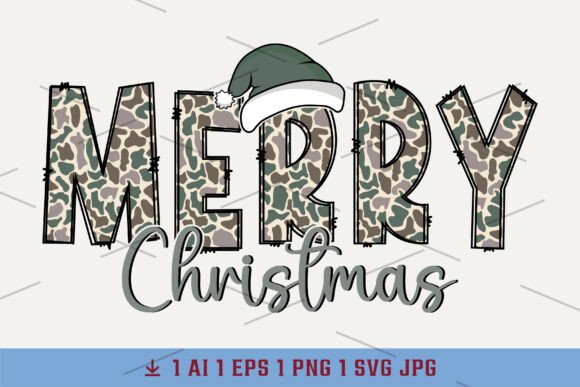 Camouflage Doodle Camo Merry Christmas Review for Real Projects