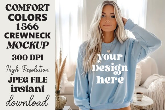 Comfort Colors 1566 Mockup Chambray 1 Review for Real Embroidery Projects
