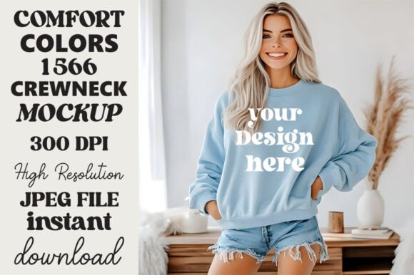 Comfort Colors 1566 Mockup Chambray 17 Review for Real Projects
