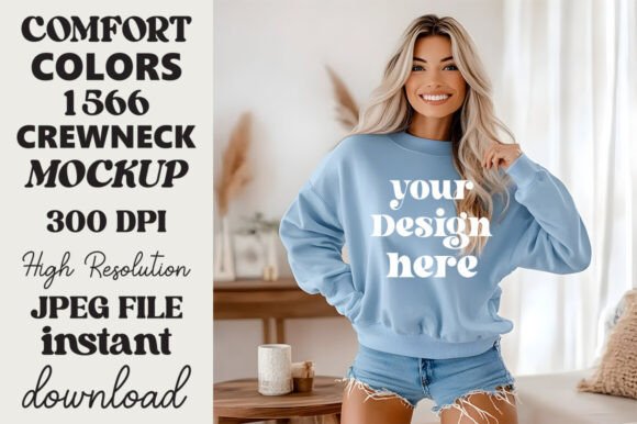 Comfort Colors 1566 Mockup Chambray 19 Review for Real Projects