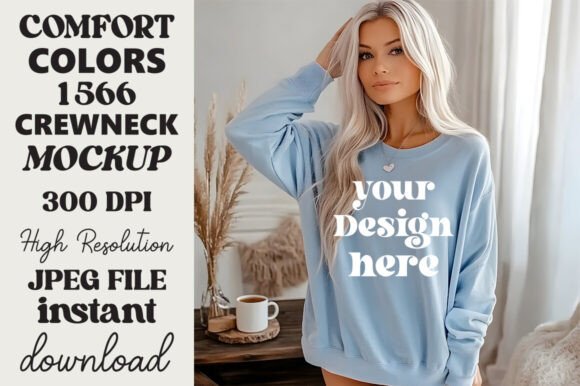 Comfort Colors 1566 Mockup Chambray 5 Review for Real Projects