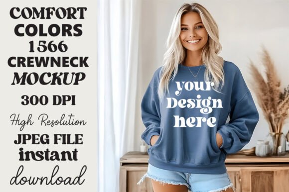 Comfort Colors 1566 Mockup Denim 1 Review for Real Projects