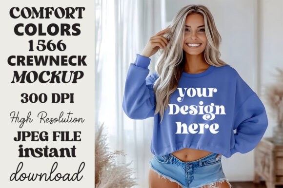 Comfort Colors 1566 Mockup Flow Blue 21 Review