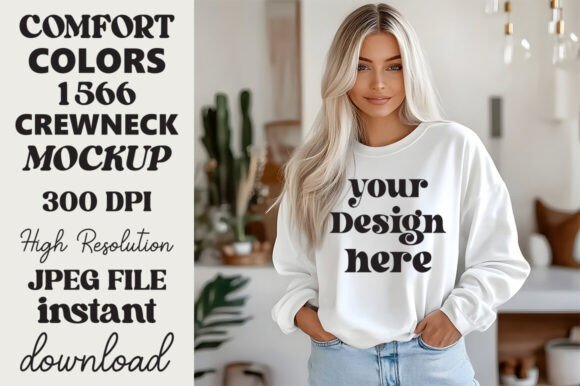 Comfort Colors 1566 Mockup White 7 Review