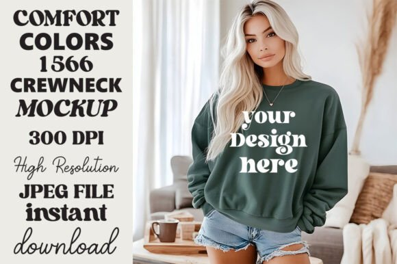 Comfort Colors1566 Mockup Blue Spruce 24 Review