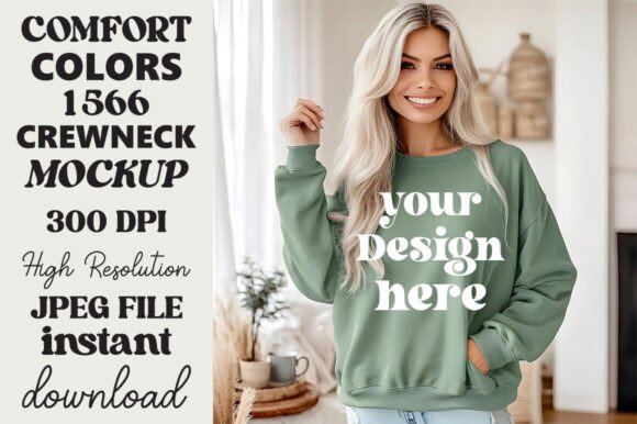 Comfort Colors1566 Mockup Light Green 16 Review for Real Projects