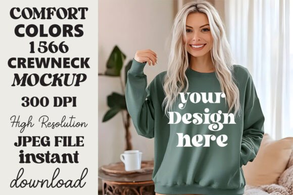 Comfort Colors1566 Mockup Light Green 17 Review for Real Projects