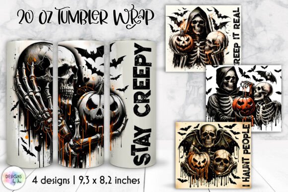 Creepy Halloween Tumbler Wrap Designs Review: Spooky and Stylish
