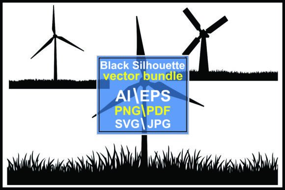 Farm Windmill Silhouette Vectors: A Designer’s Practical Take