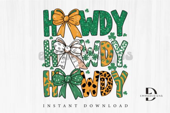 Howdy St. Patrickβs Day Coquette PNG Review for Real Embroidery Projects