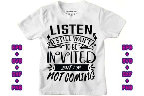 Listen I Still Want to Be Invited Embroidery Review