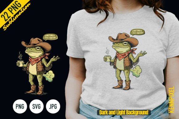 Reviewing the Sometimes I Just Farting Retro Frog Shir