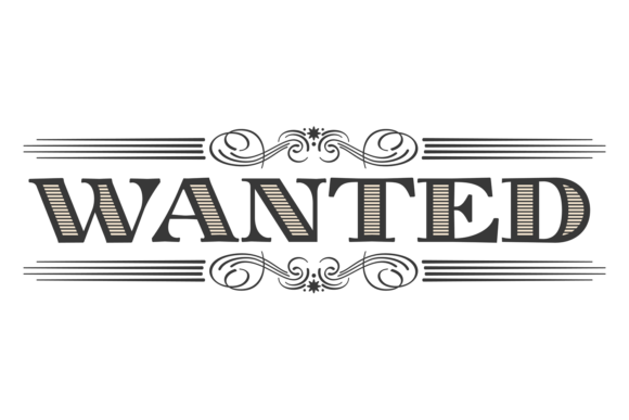 Wanted Header Element for Classic Western